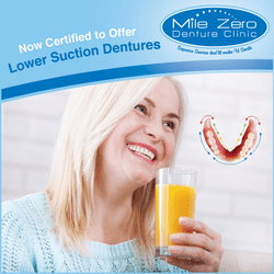 Lower Suction Dentures in Dawson Creek, 